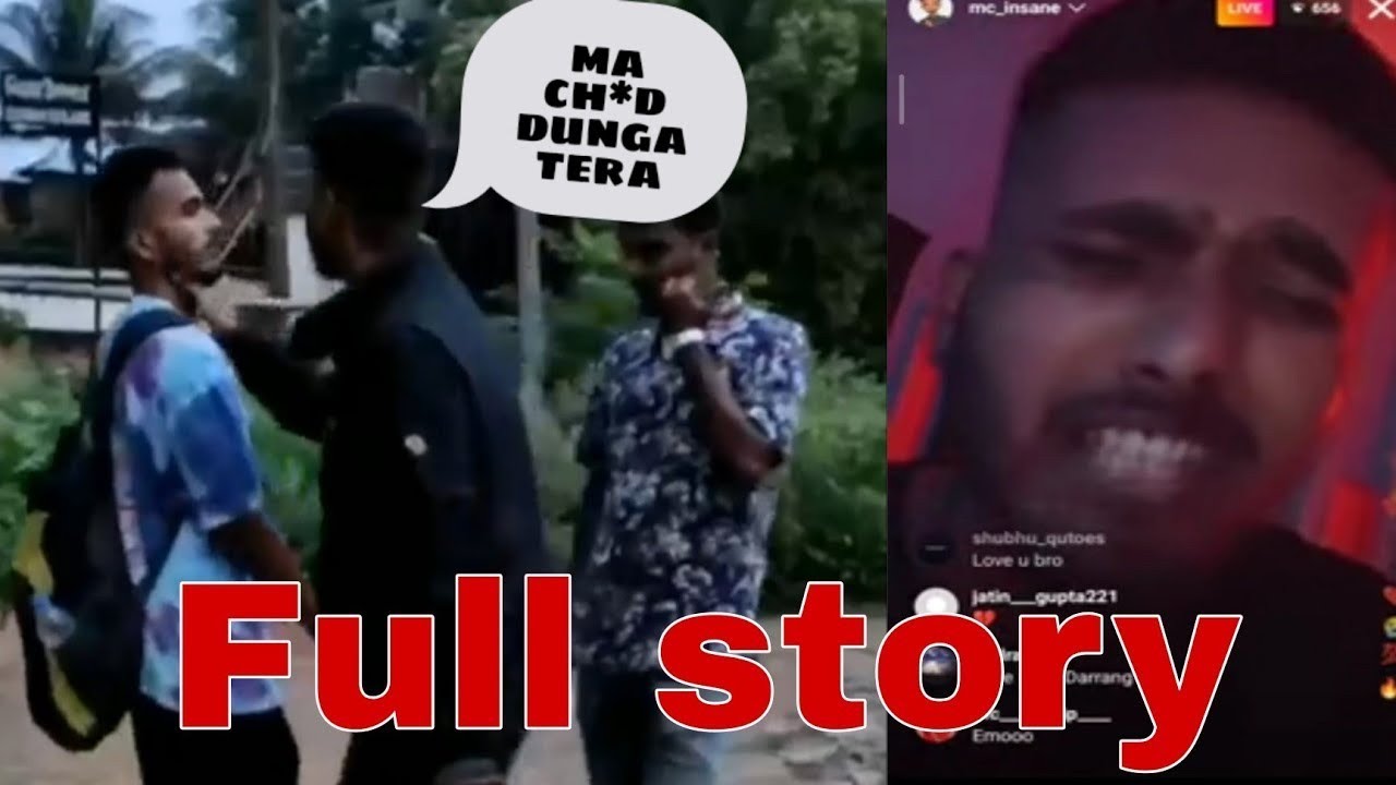 Mc insane Vs Rocky glock [ full story in shrot ]