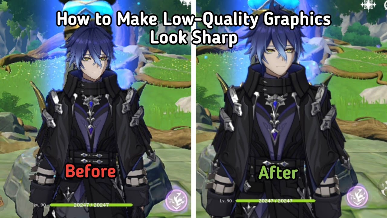 How to Make Low-Quality Graphics Look Sharp in Genshin Impact