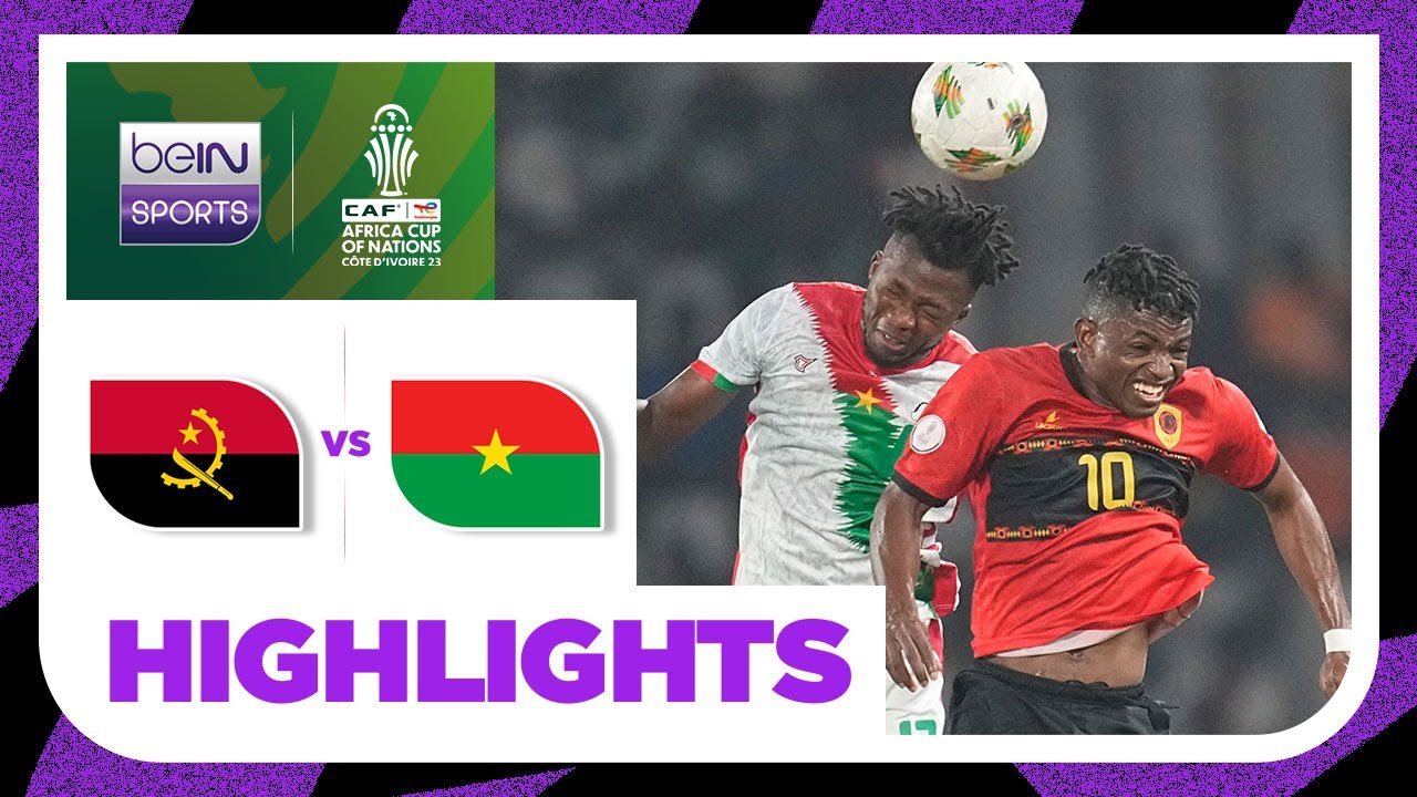 Angola v Burkina Faso | AFCON 2023 | Match Highlights