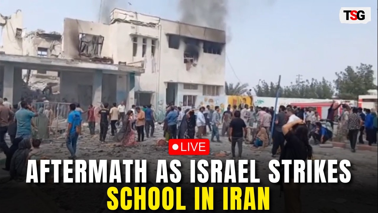 LIVE: Iranian School Destroyed in Israel Attack, Global Alarm Rising | Iran Israel War