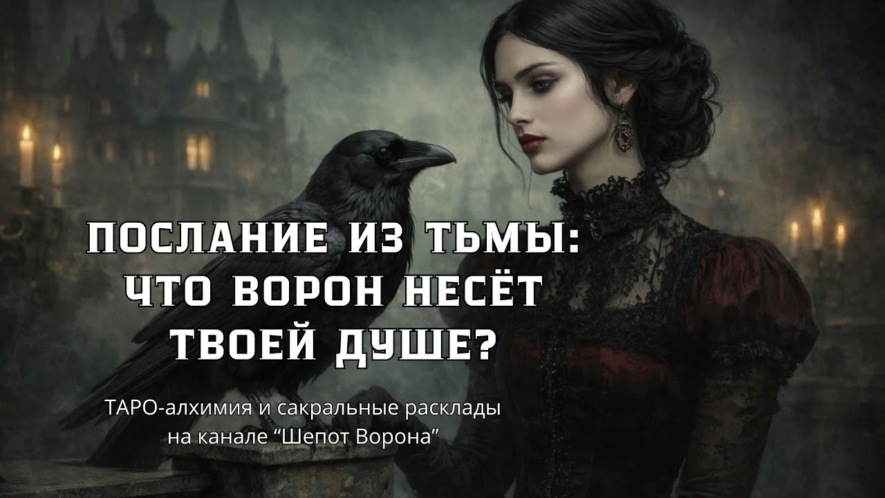 Алхимический Черный Ворон: послание из фазы распада @ШепотВорона19 