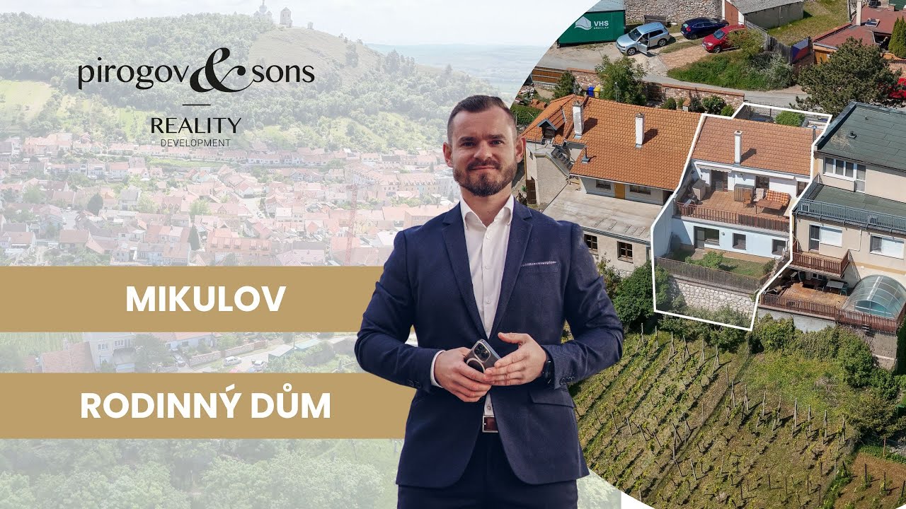 Rodinn&yacute; dům Mikulov - NA PRODEJ