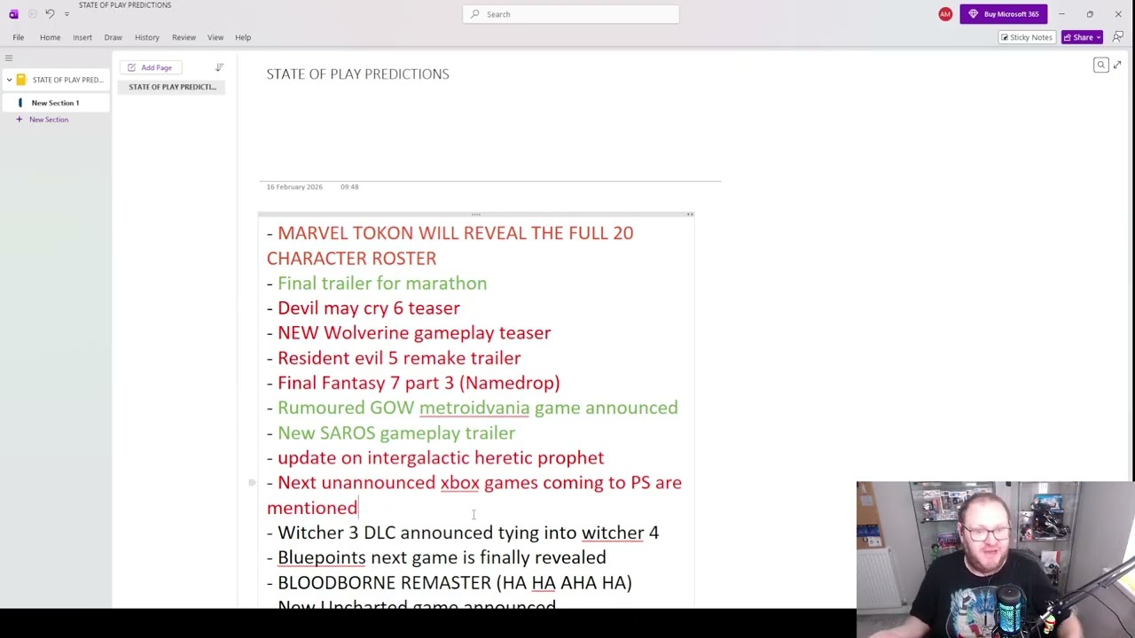 Sony PlayStation Sate Of Play Prediction Results