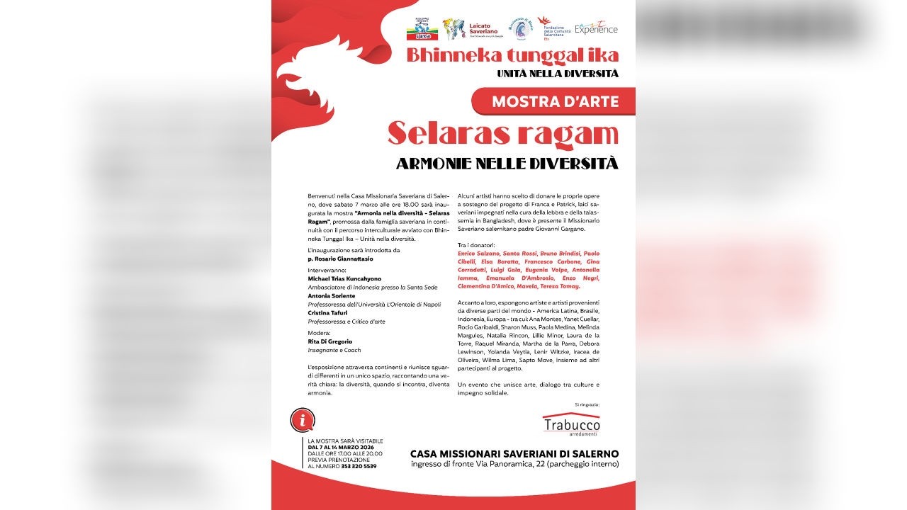 ARMONIE NELLE DIVERSITÀ – SELARAS RAGAM