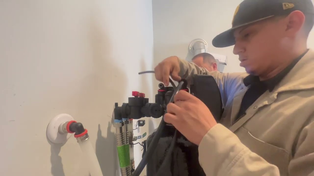 Quick Softener install for our Rheem tankless water heater