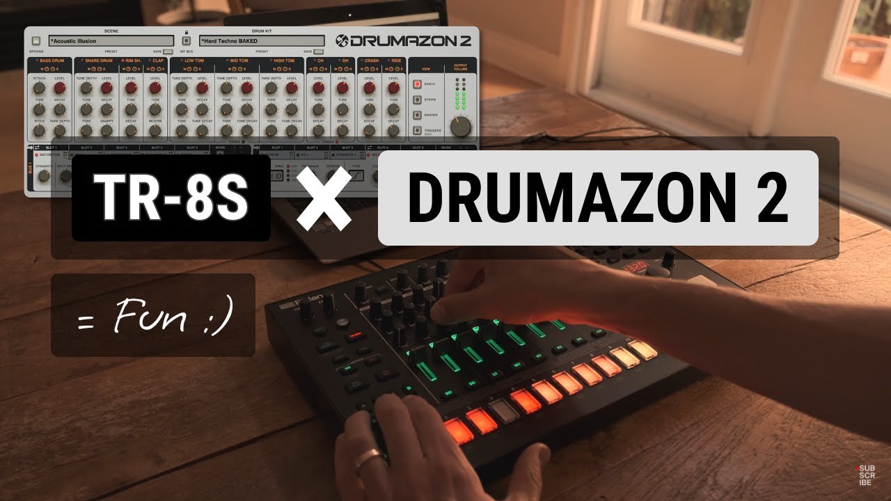Drumazon 2 Extends The Possibilities Of TR8S Very Nicely | 4K | 2023