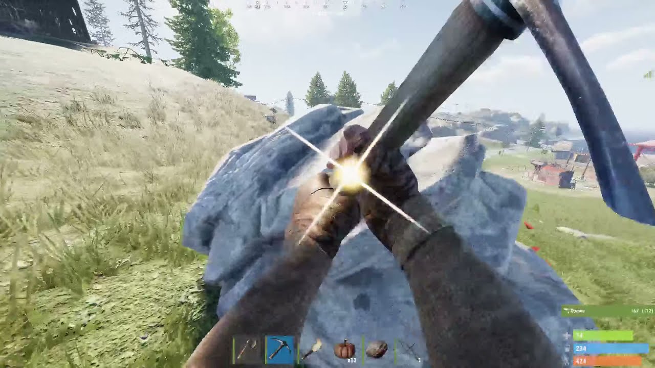 GATHERING MATERIALS! - Rust Console Edition - LIVE
