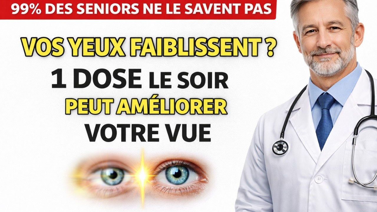 Mangez Ceci Chaque Jour Apr&egrave;s 60 Ans 👁️ | Votre Vision Vous Remerciera
