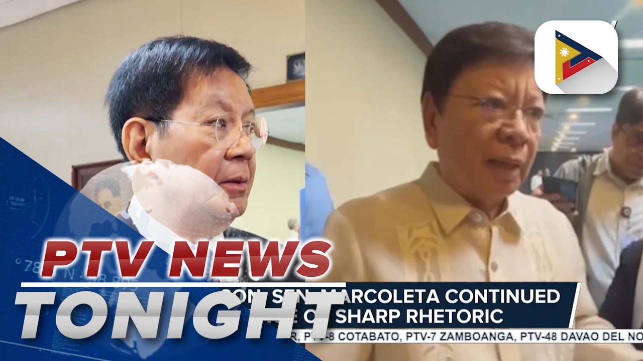 Sen. Lacson, Sen. Marcoleta continue exchange of sharp rhetoric