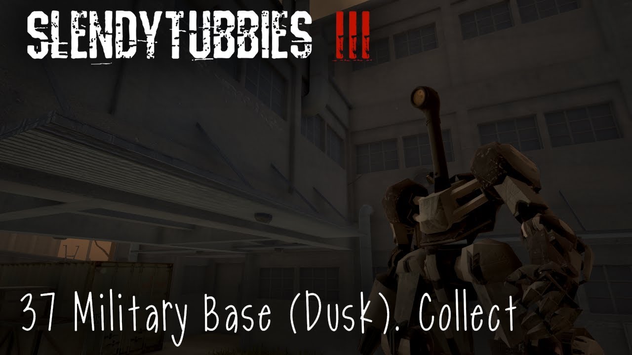 Slendytubbies 3 - Military Base (Dusk). Collect |37|