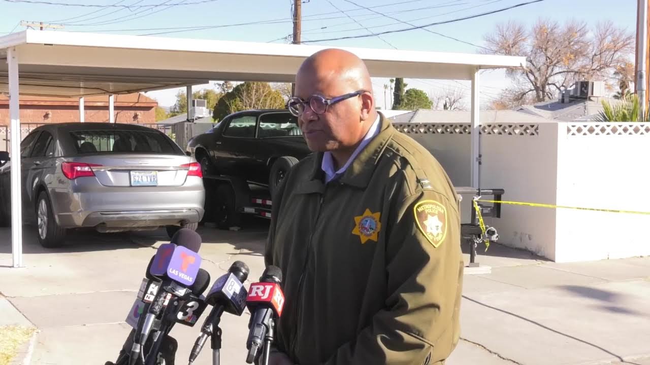 Las Vegas police discuss shooting involving officers in Boulder City