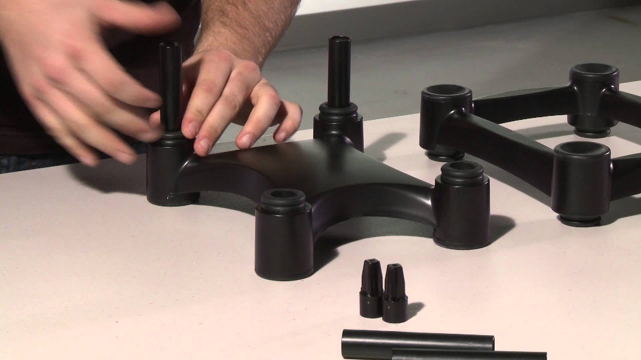 How To Assemble IsoAcoustics ISO-L8R Stands for Speakers and Studio Monitors