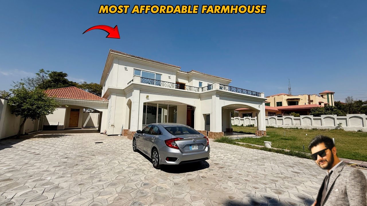 2.5 Kanal Most Affordable Farmhouse D-17 Islamabad | Huge Lawn | BBQ Space | Basement |