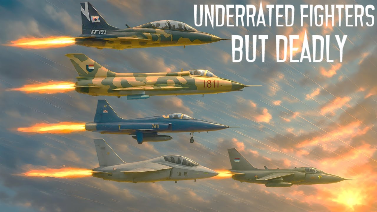 The 10 Underrated Fighter Jets You Shouldn’t Ignore.