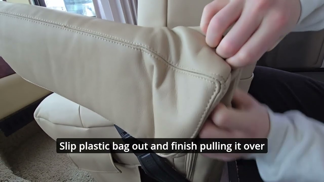 How to Install Seat Armrest Covers