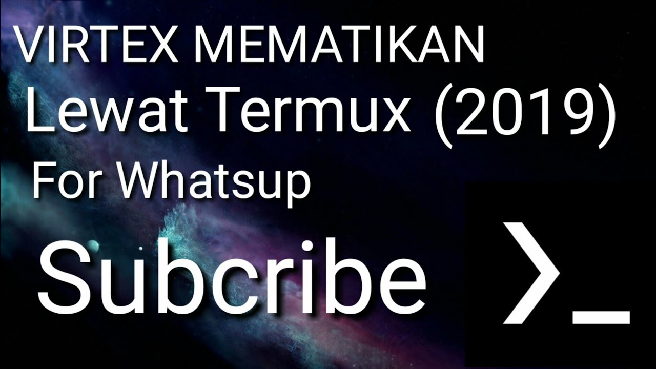 Cara buat virtex lewat Temux (2019)