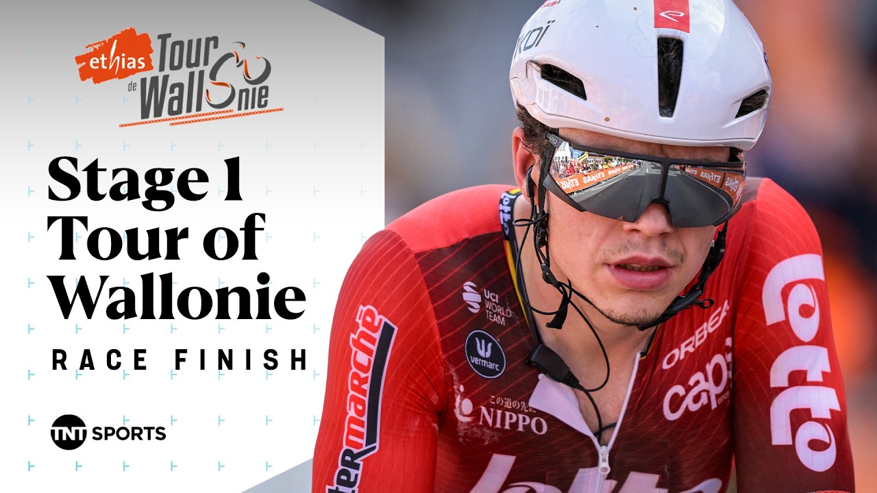 COMPOSED VICTORY! 🙌 | 2026 Stage 1 Tour of Wallonie Final KM's | TNT Sports Cycling