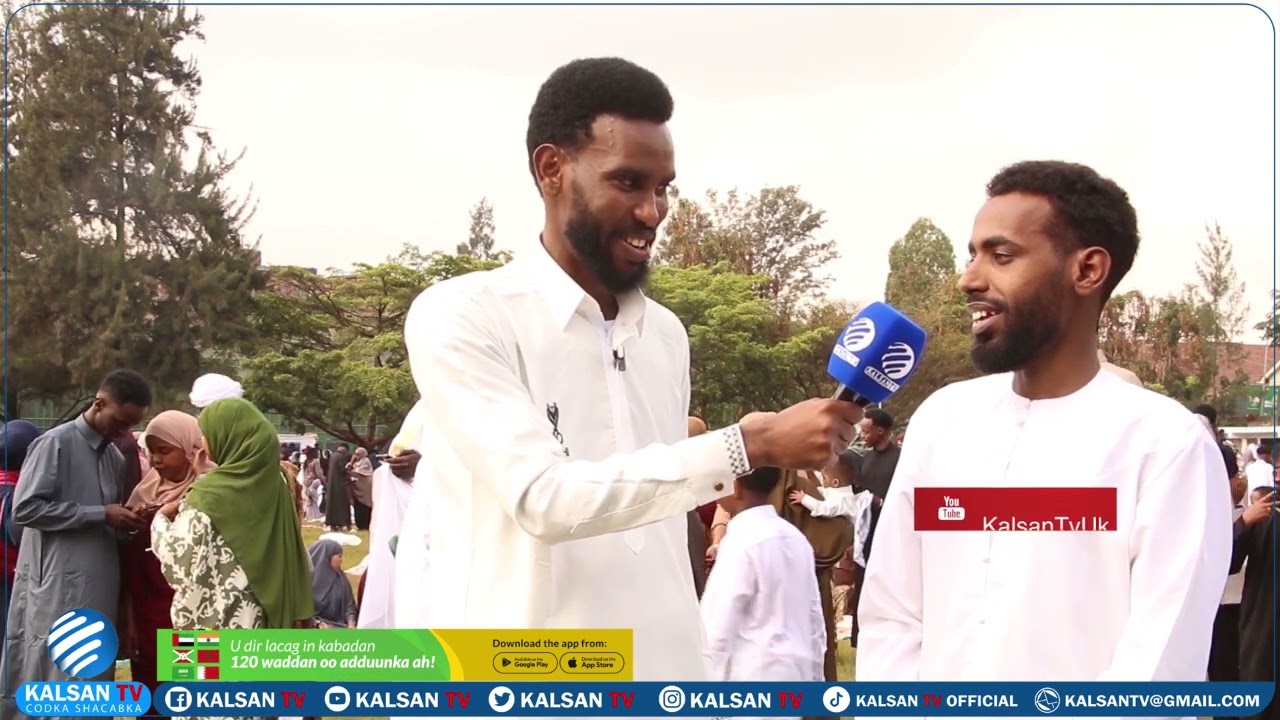 Magaalada Nairobi ee Dalka kenya oo maalinta 1-aad ee ciidul Fidriga Si weyn looga Ciiday