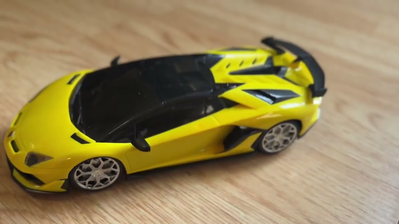 AEROQUEST Lamborghini Remote Control Car, 1 24 Scale Electric Sport Racing Hobby Toy Car Lamborghini