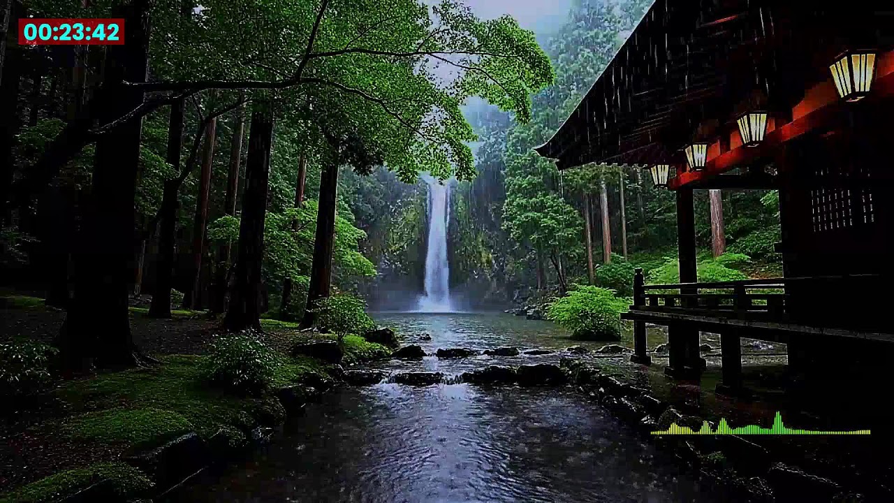 Heavy Rain & Thunderstorm Sounds Relax and Find Calm with Soothing Black Screen Noise