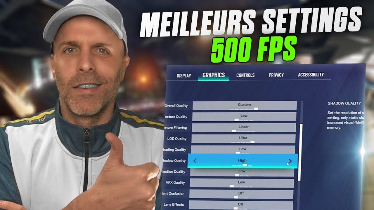 Ces R6 SETTINGS = Le MAX de FPS