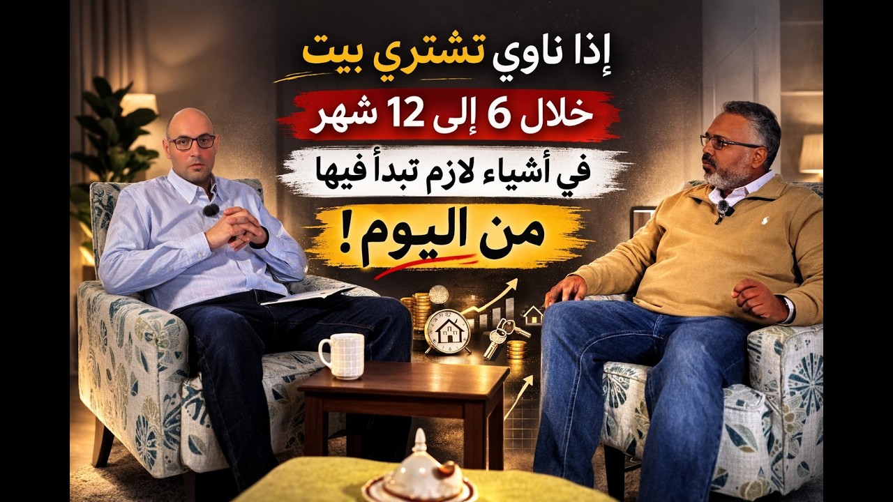 بدك تشتري بيت خلال 6-12 شهر؟ أهم أسرار التمويل العقاري وأكبر خطأ بيوقع فيه المشتري لأول مرة