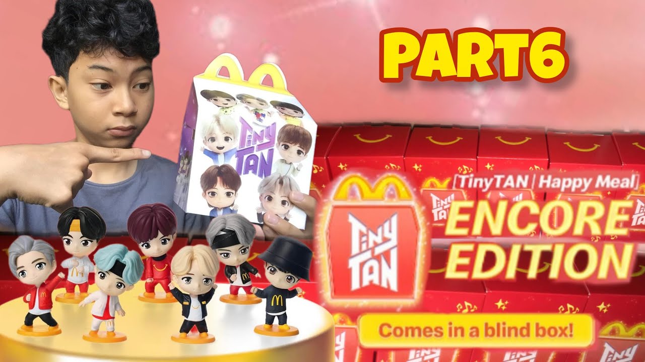 PART 6 McDonald's Happy Meal Tiny Tan (Encore Edition) October 2025 Unboxing #kawelchen