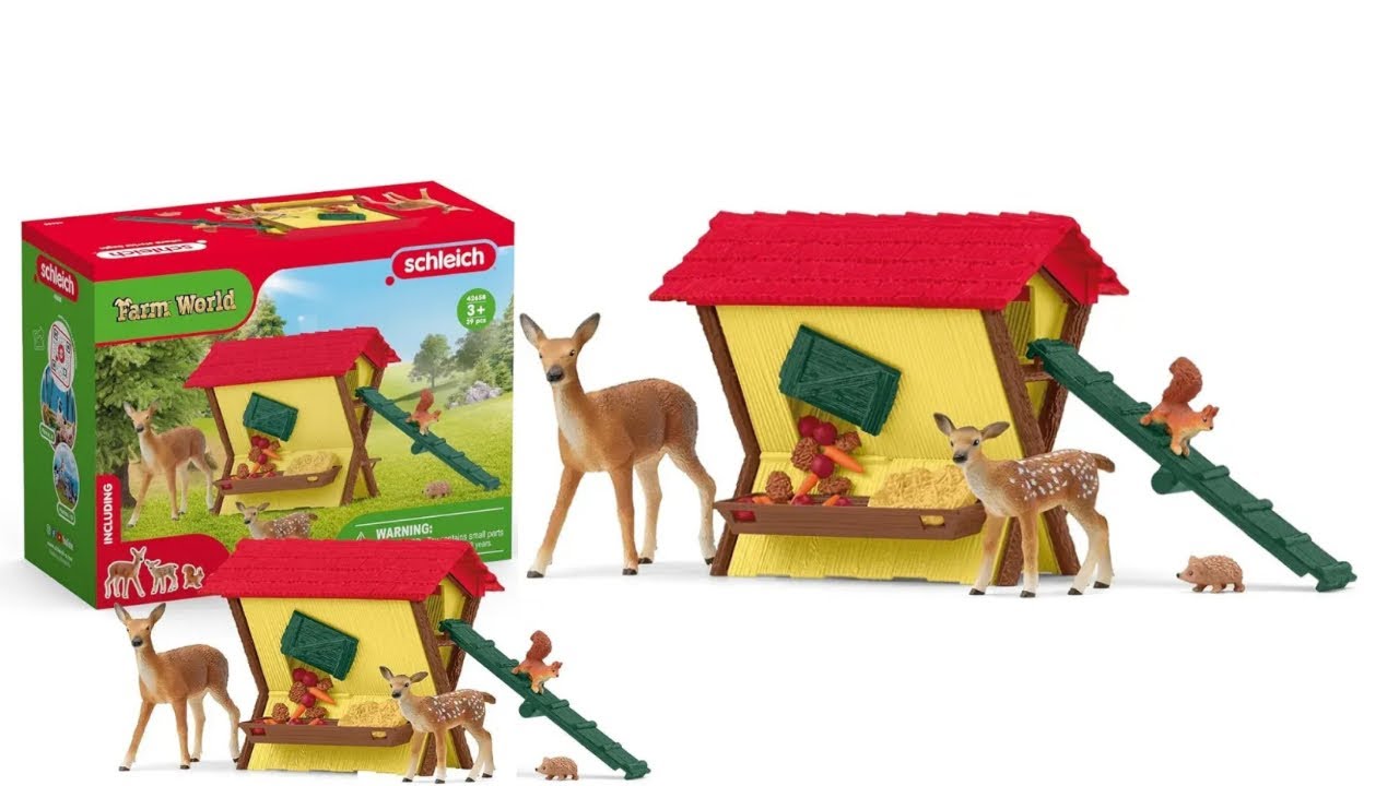 Schleich Feeding The Forest 🐴 #horse #schleich #horses #viral #shortsvideo #deutsch #schleichhorse