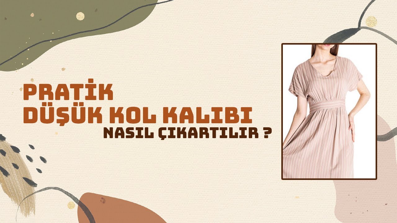 Pratik Düşük Kol Kalıbı Çıkarma || Modelistlik Dersleri #sewing