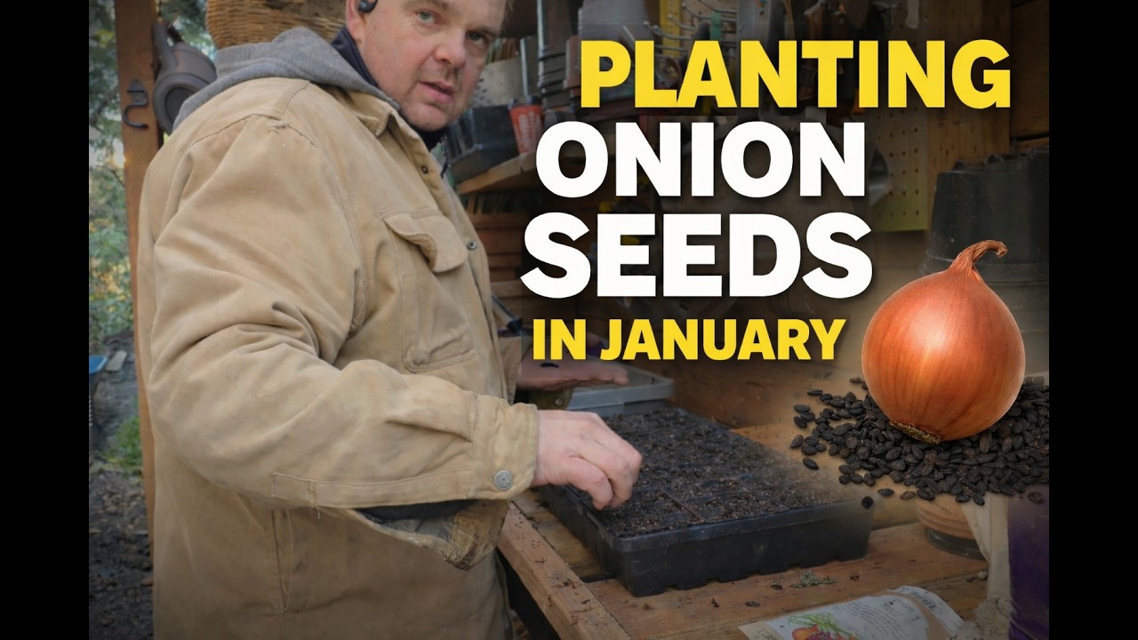 Planting Onion Seeds in January