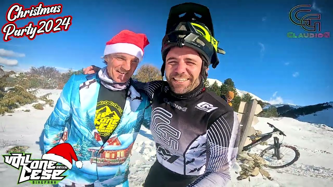 Vallone delle Cese Bike Park _ Christmas Party 2024 _ Abruzzo _ Pizzoli - Aquila