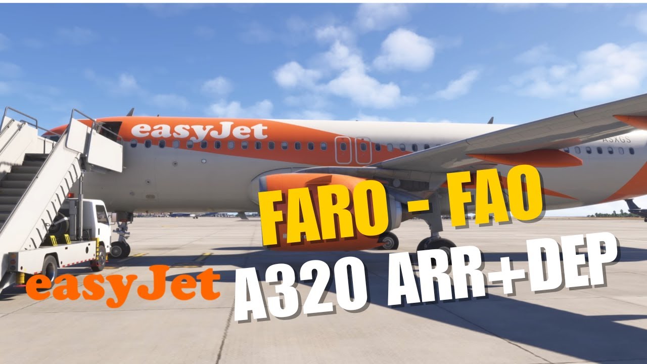 😱 Tight Approach into Faro! A320 Challenge Landing | Flight Simulator 2024 PS5