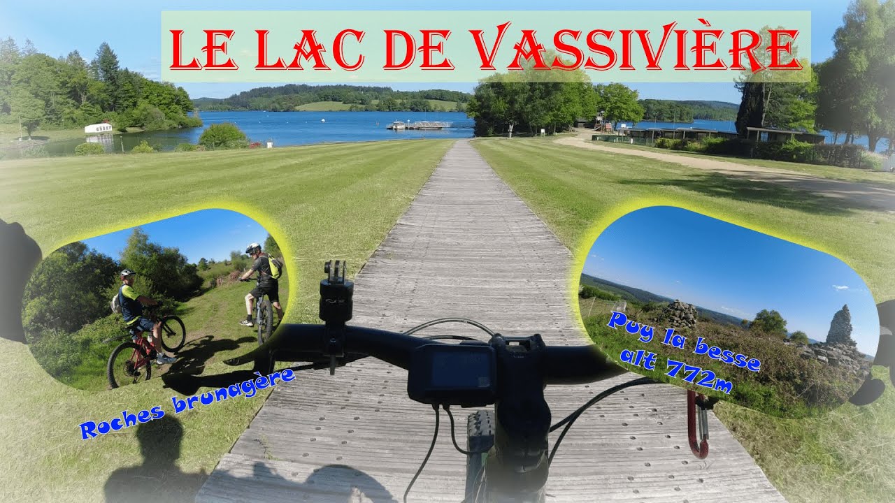 Rando 🚵‍♂️vttae: Le tour du lac de Vassivière et Puy la Besse. #LesRandonnéesDuBuveurDEau