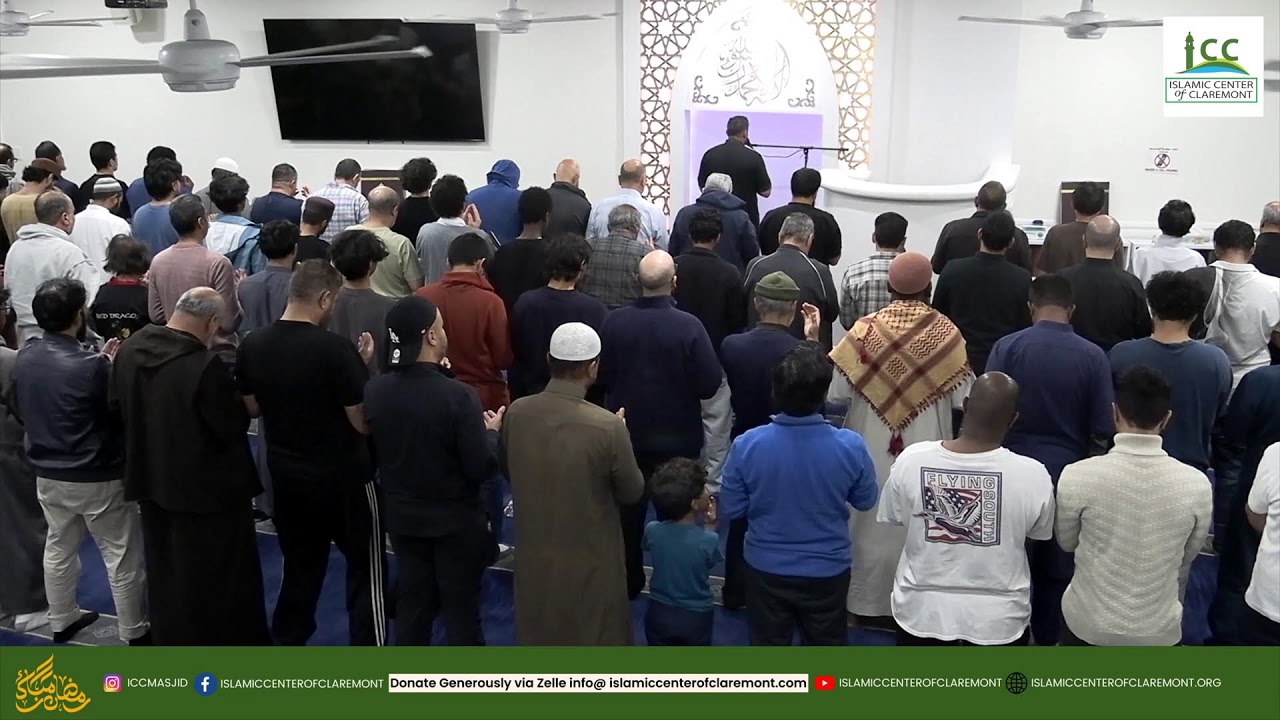 ICC 1447AH Ramadan | Taraweeh Night 8 by Shaykh Saheb Ashrafi 02/24/2026