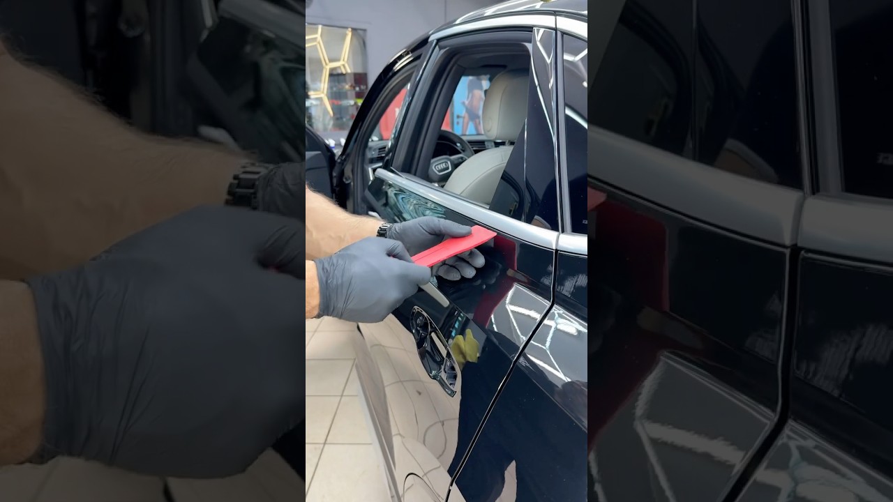 How to remove a chrome door trim