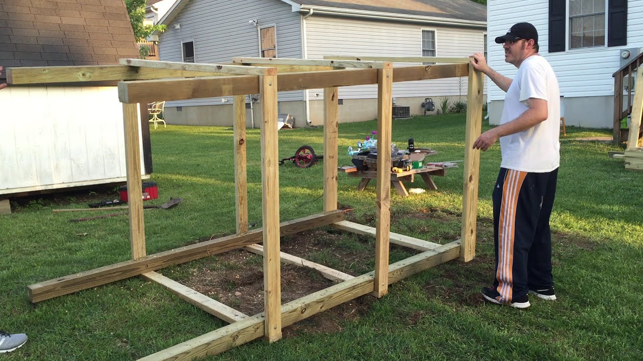 Building a playset for the grandkids