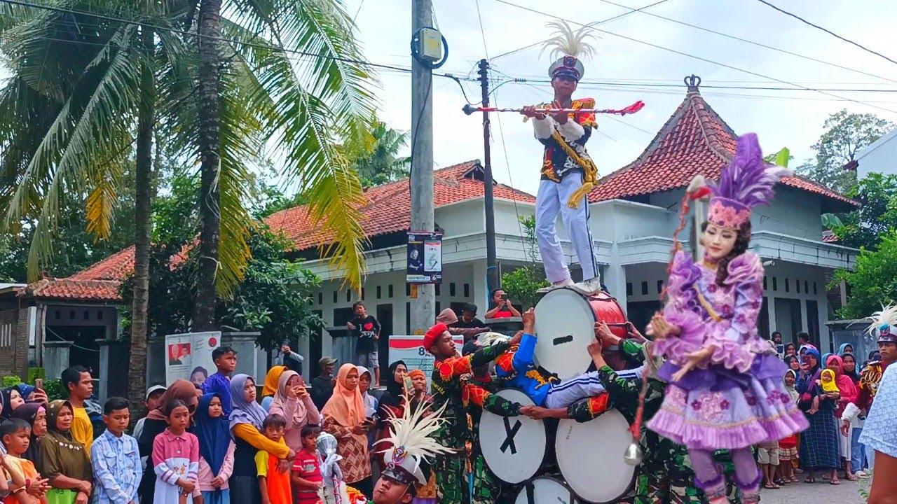 Atraksi Drumband SMP Taman Dewasa Karanganyar Kebumen