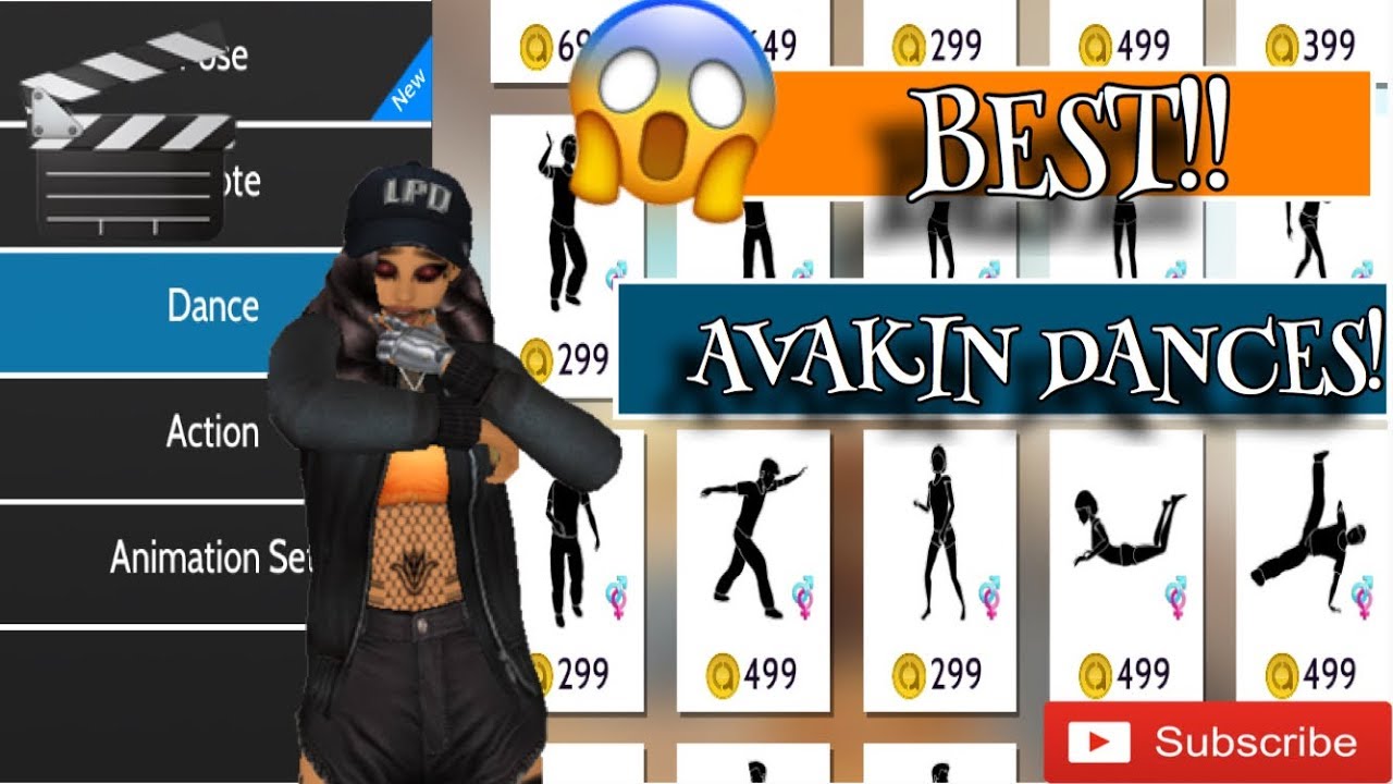 BEST DANCES ON AVAKIN LIFE🎬⤴️| vol 1