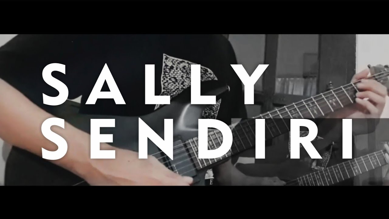 Peterpan | Sally Sendiri (Instrumental Remake) Detail Guitar Part Karaoke + Lyrics | Studio Quality