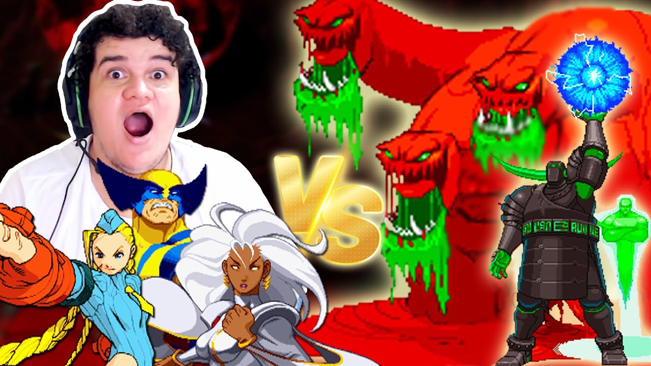 1ª VEZ ZERANDO MARVEL VS CAPCOM 2!!!