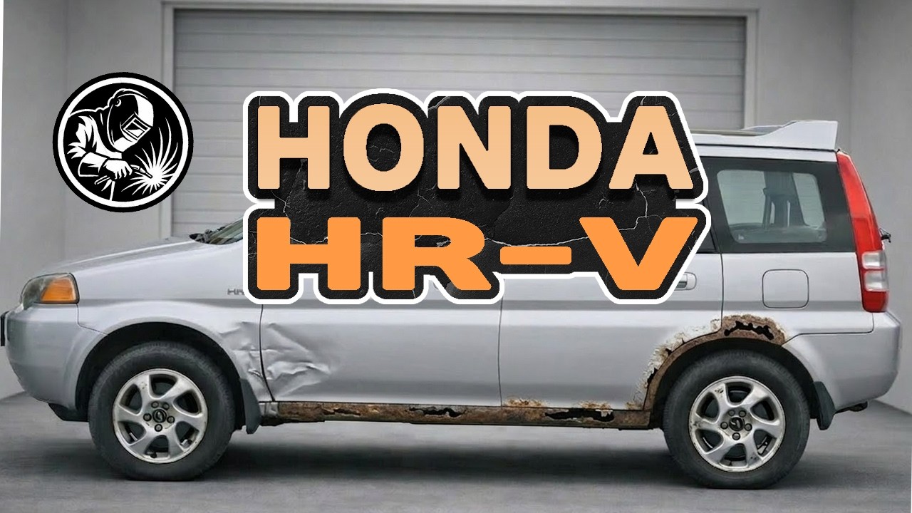 Згнила Honda HR-V  |  Кузовний ремонт - Переварка порогів, днища та арок