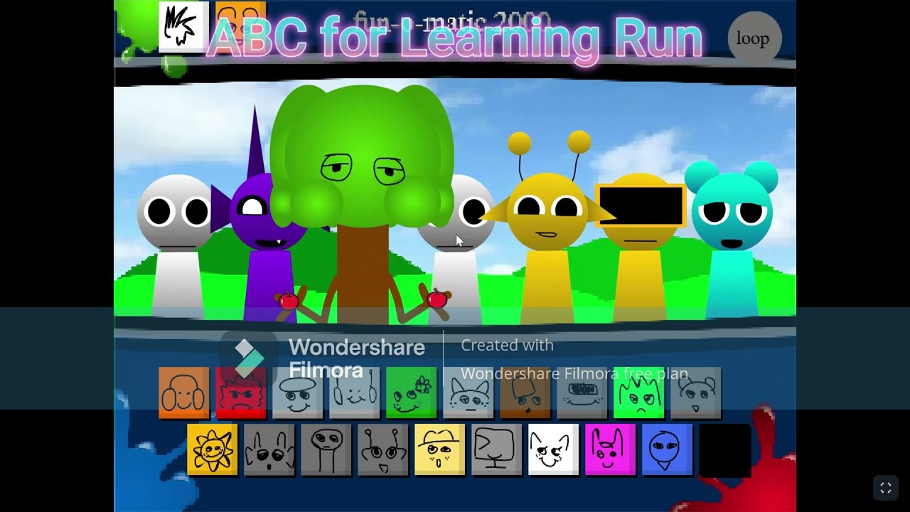 Sprunki 1996 mix (ABC for Learning run)