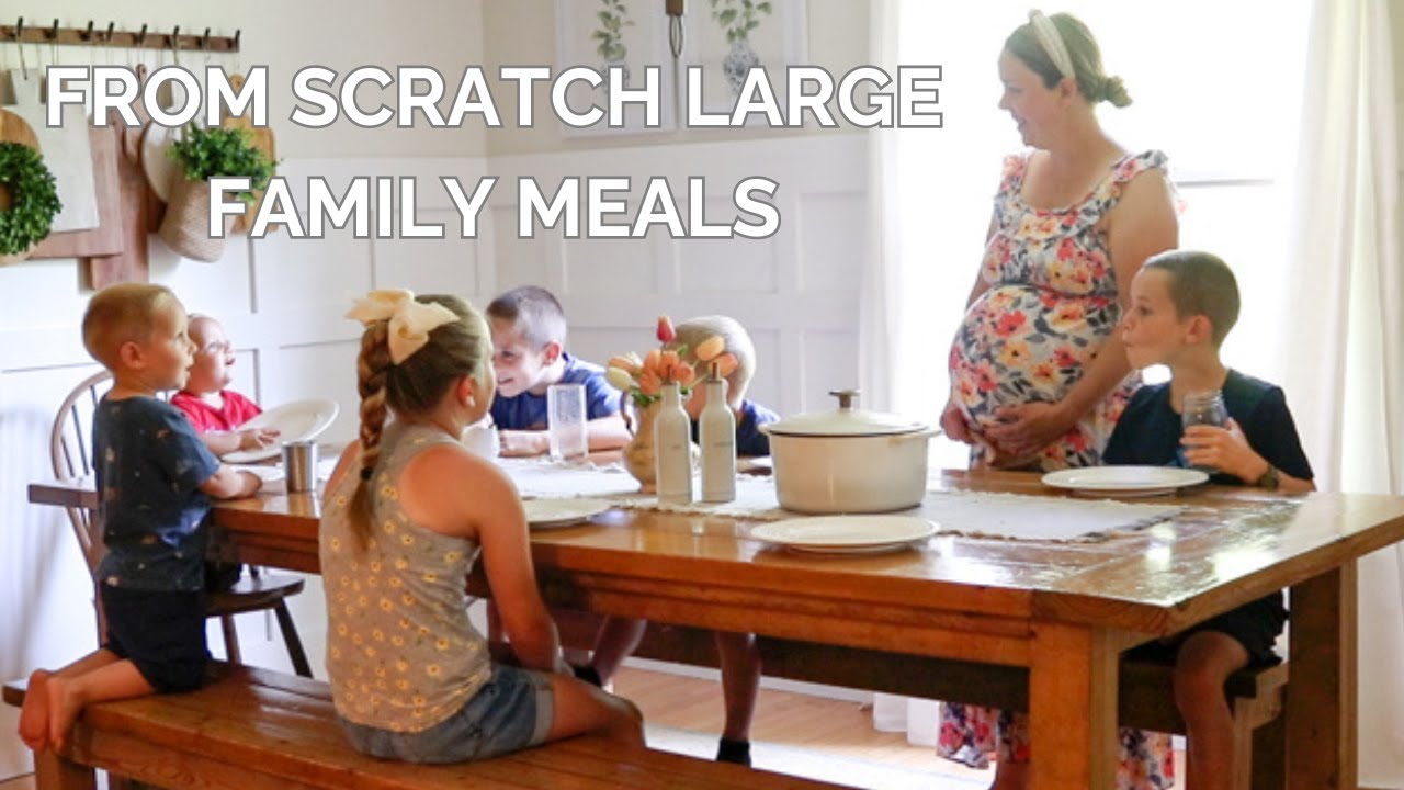 What We Eat in a Week Family of 8