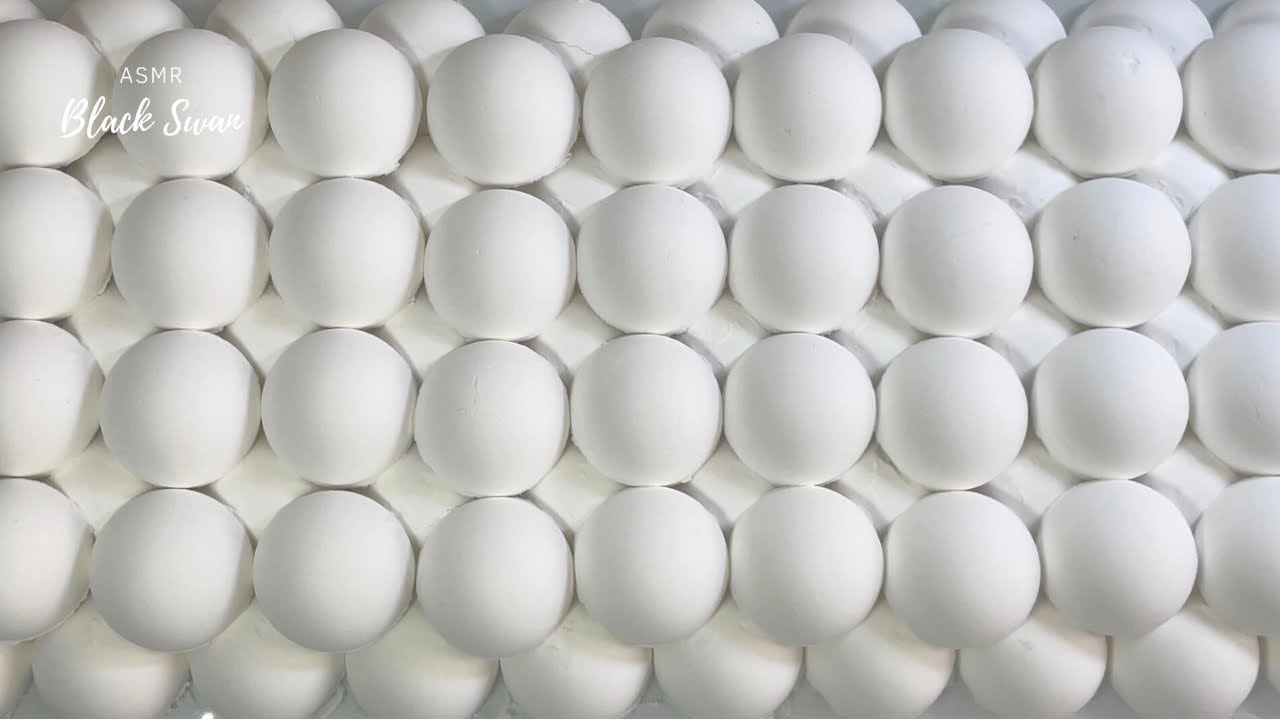 (ASMR) Crushing 50 + pieces of Baking Soda | Satisfying Sounds | Mass Crush #stressrelief
