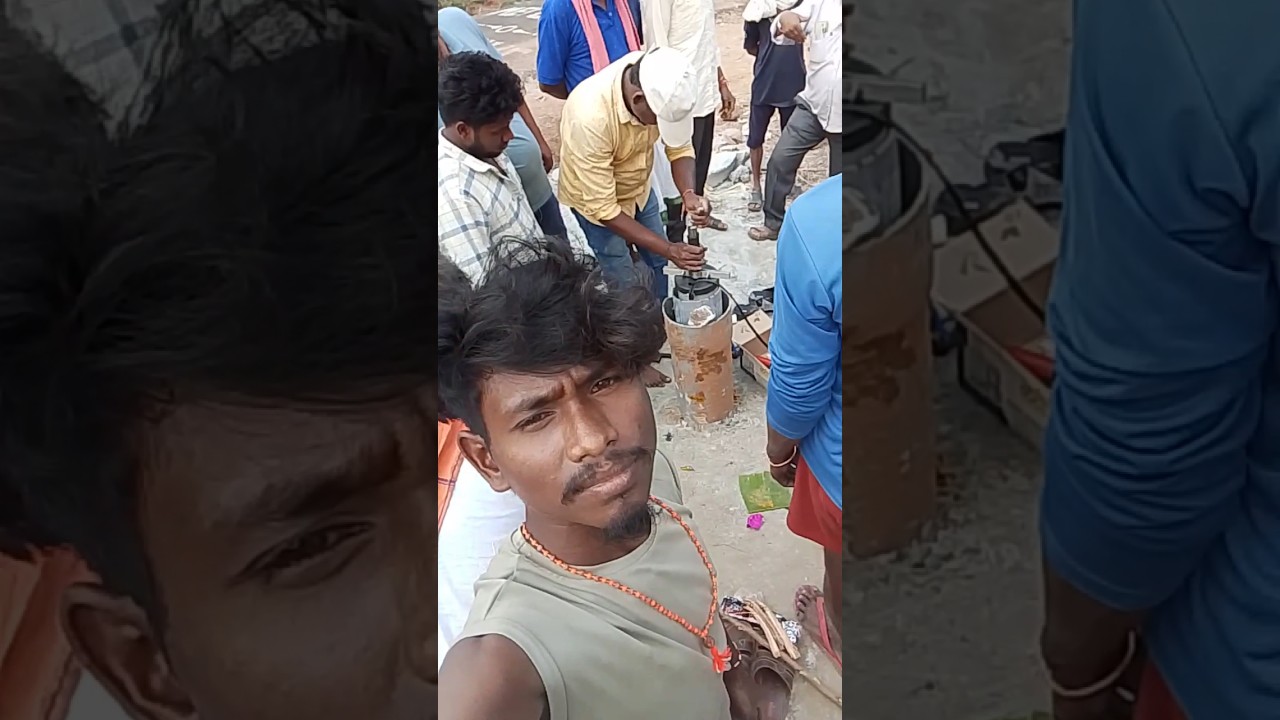 ఈరోజు మోటార్ వేస్తున్నాం 😊 