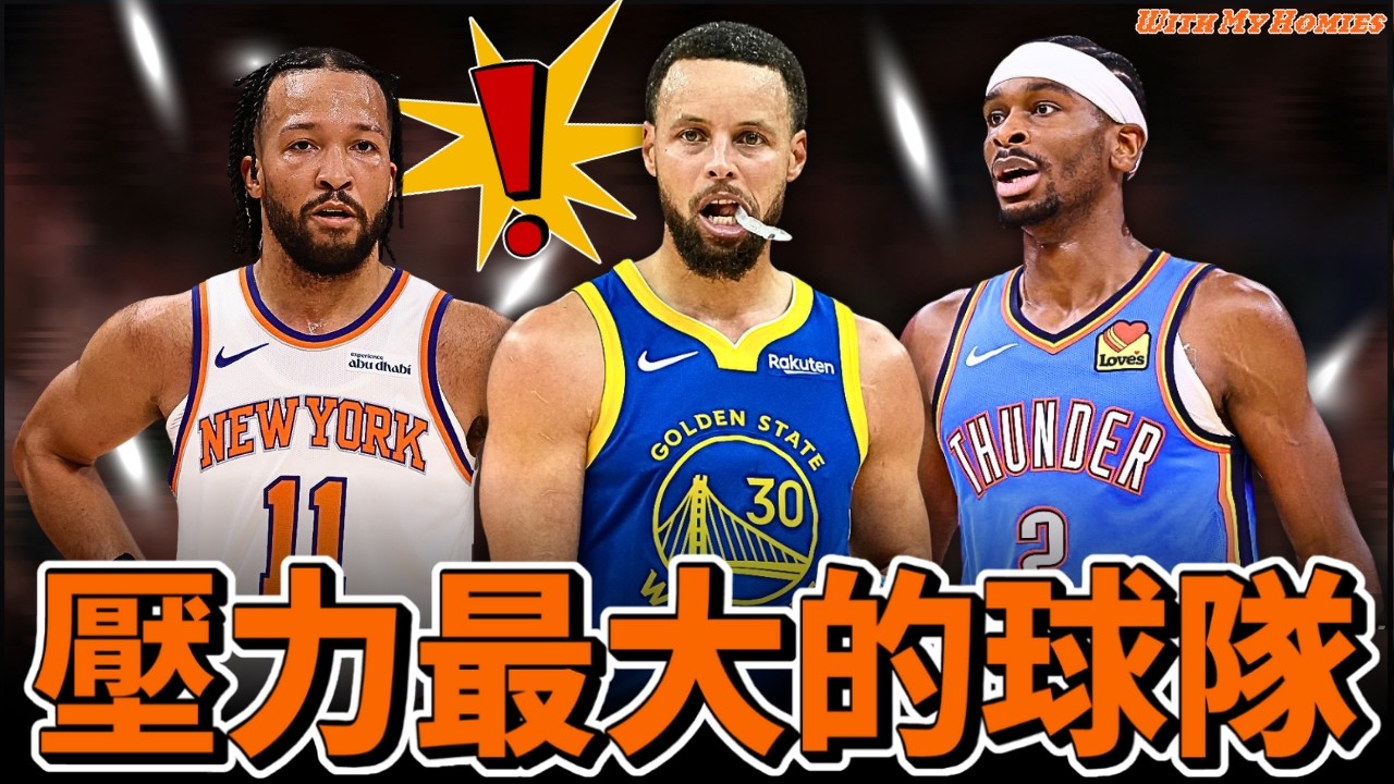 2026壓力最大的球隊 / Curry需要找幫手 / 雷霆還有機會70勝嗎?
