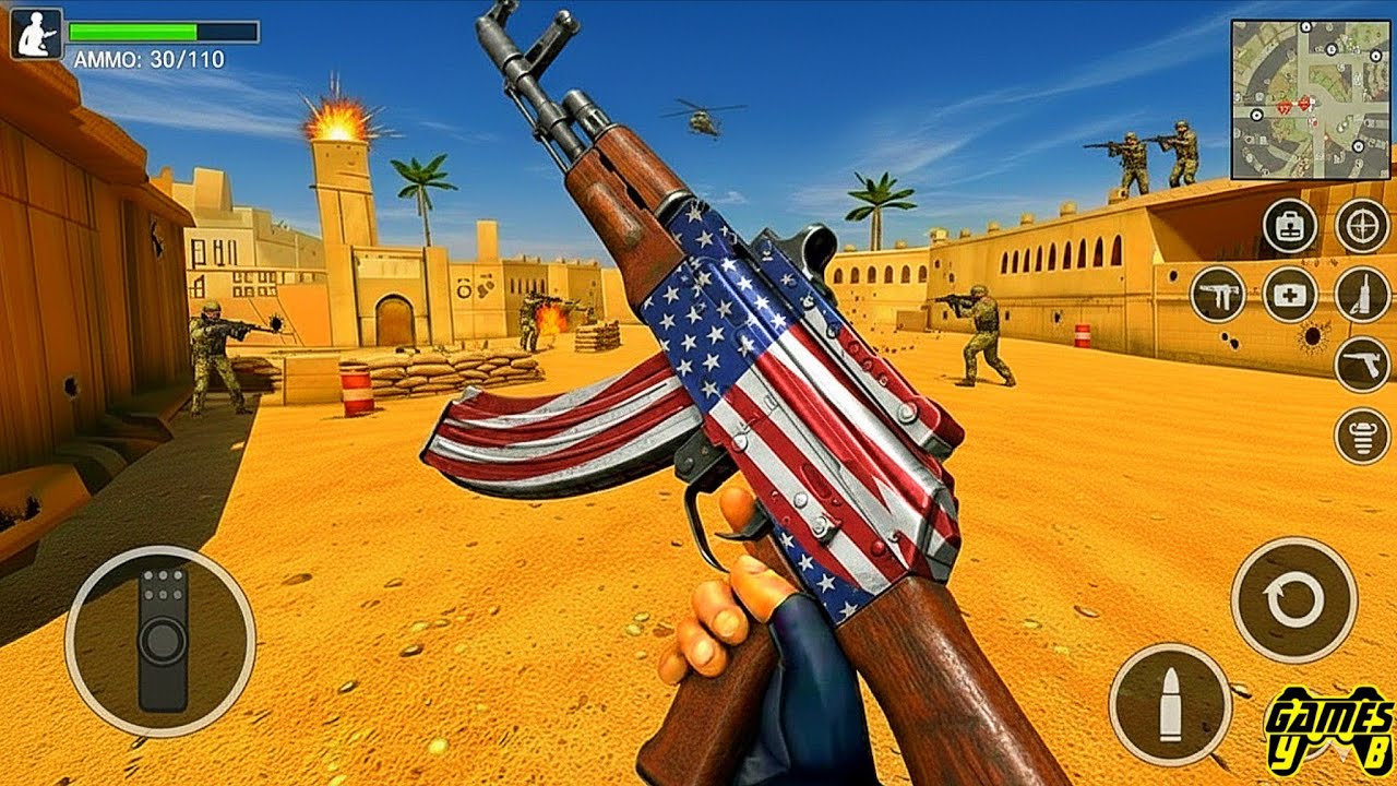 Counter Terrorist Shooting: Modern FPS Shooting Game Part 34 - Android Gameplay