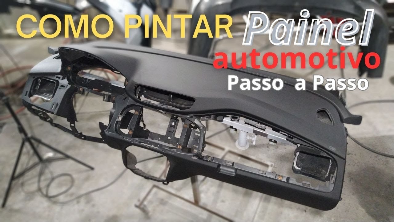 [ passo a passo ] como fazer pintura de painel de carro com produto certo