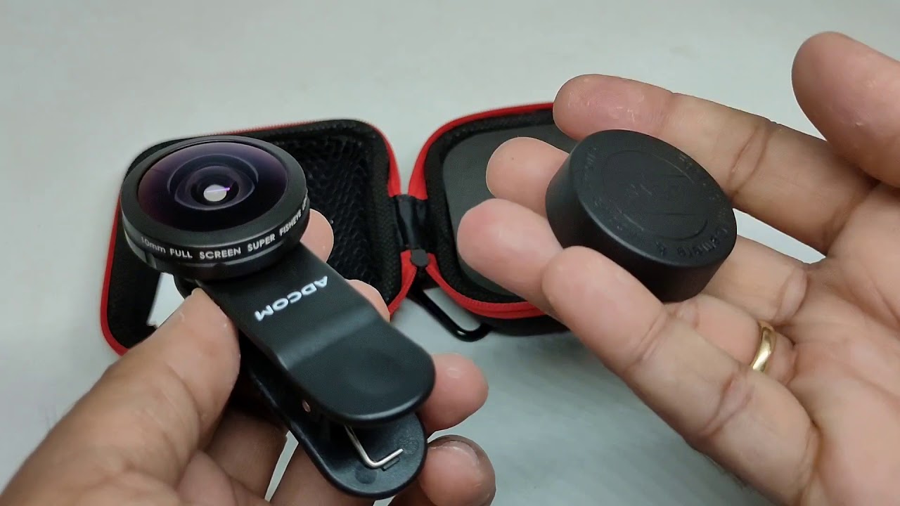 Adcom 210 degree 10mm Fisheye Phone Lens Review with Samples and Comparison with 238 Degree Fisheye