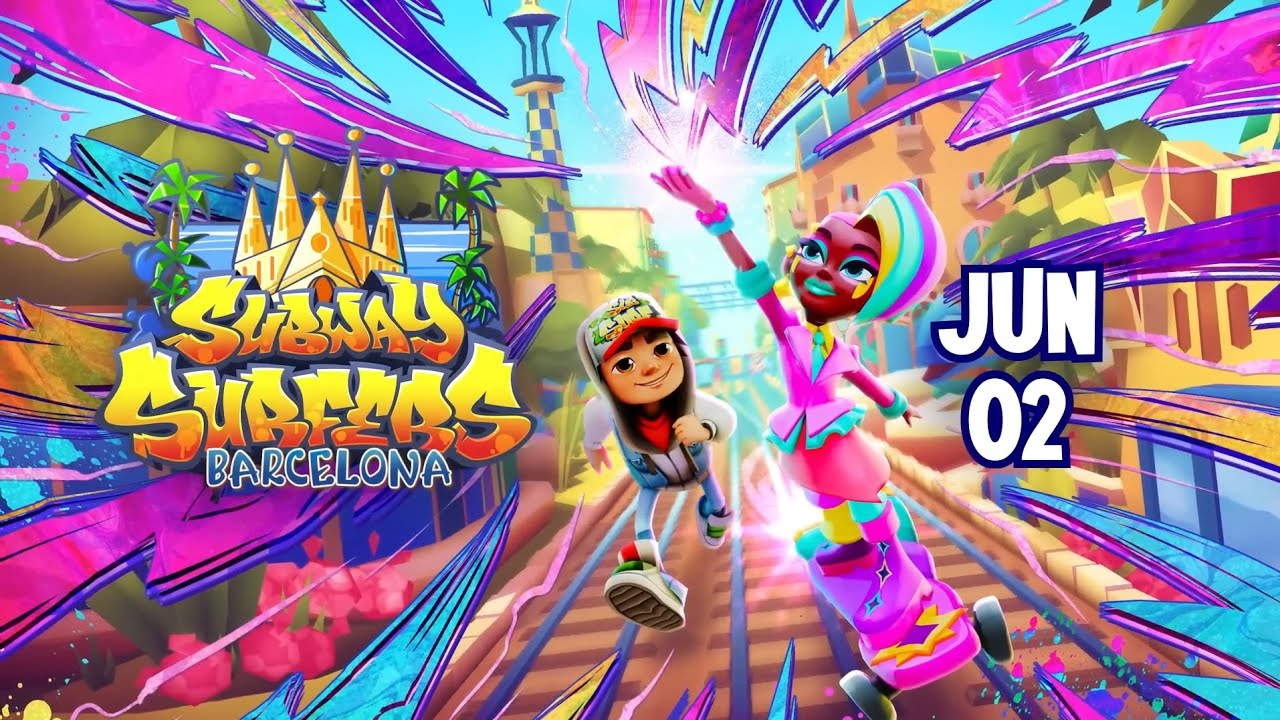 Subway Surfers atualização de Barcelona em 2025